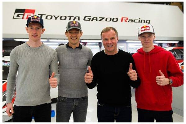 WRC: Sebastien Ogier signs at Toyota
