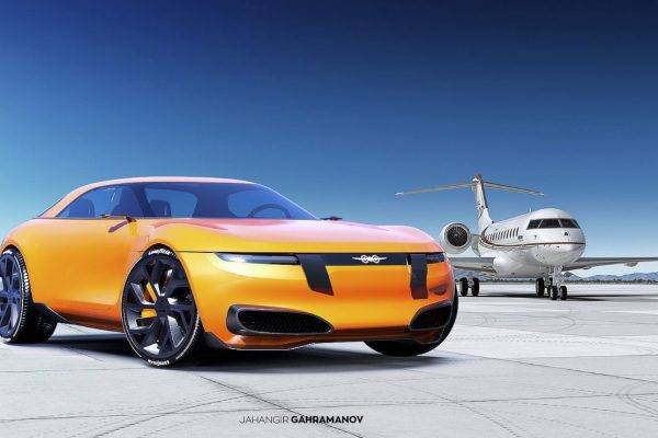 This is how a modern Saab electric car could look