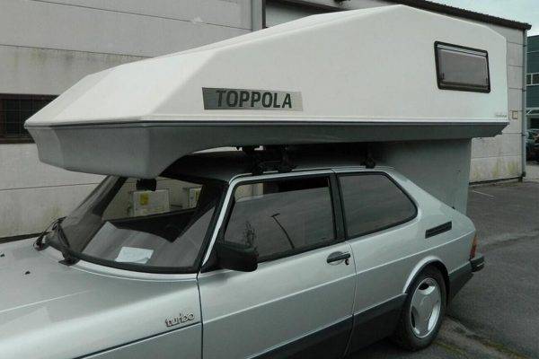 How to turn an old Saab into a camper